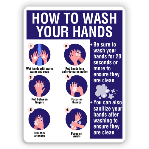 HOW TO WASH YOUR HANDS - American Sign Company