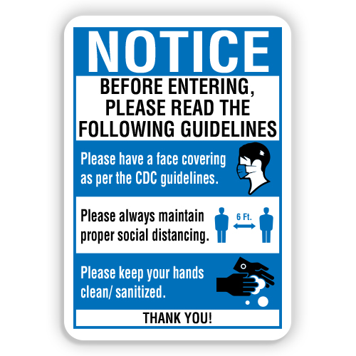 BEFORE ENTERING PLEASE READ - American Sign Company