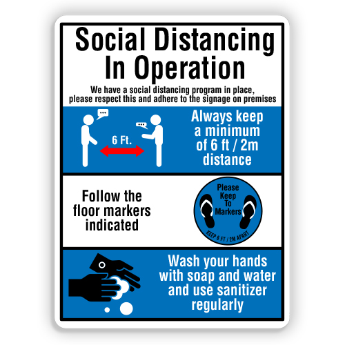 その他 socialdistance SOCIAL DISTANCING IN OPERATION | eBay