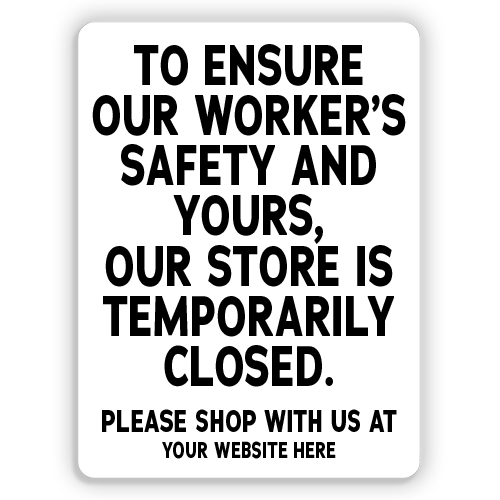 Shop high quality Temporarily Closed