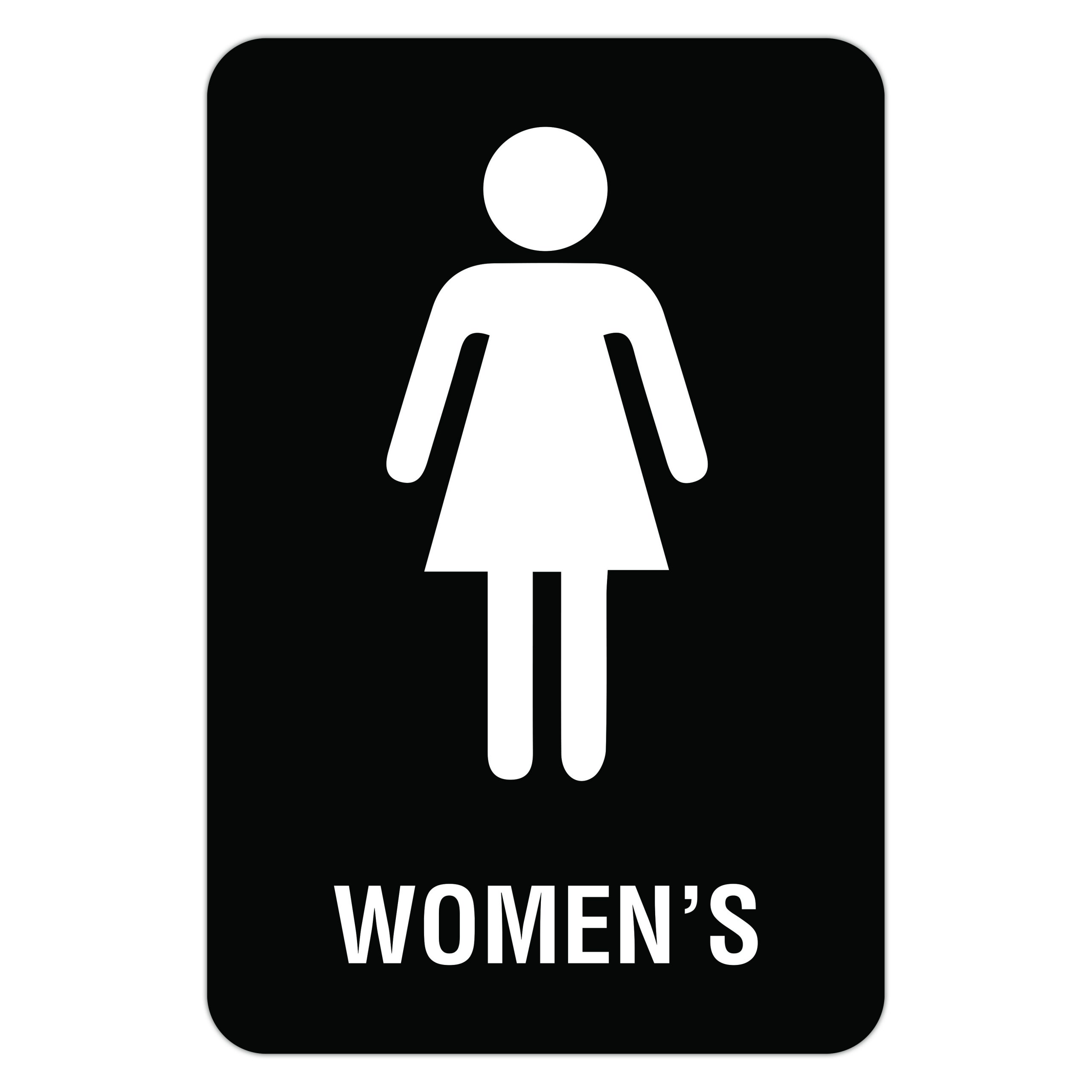 Female Bathroom Sign Printable