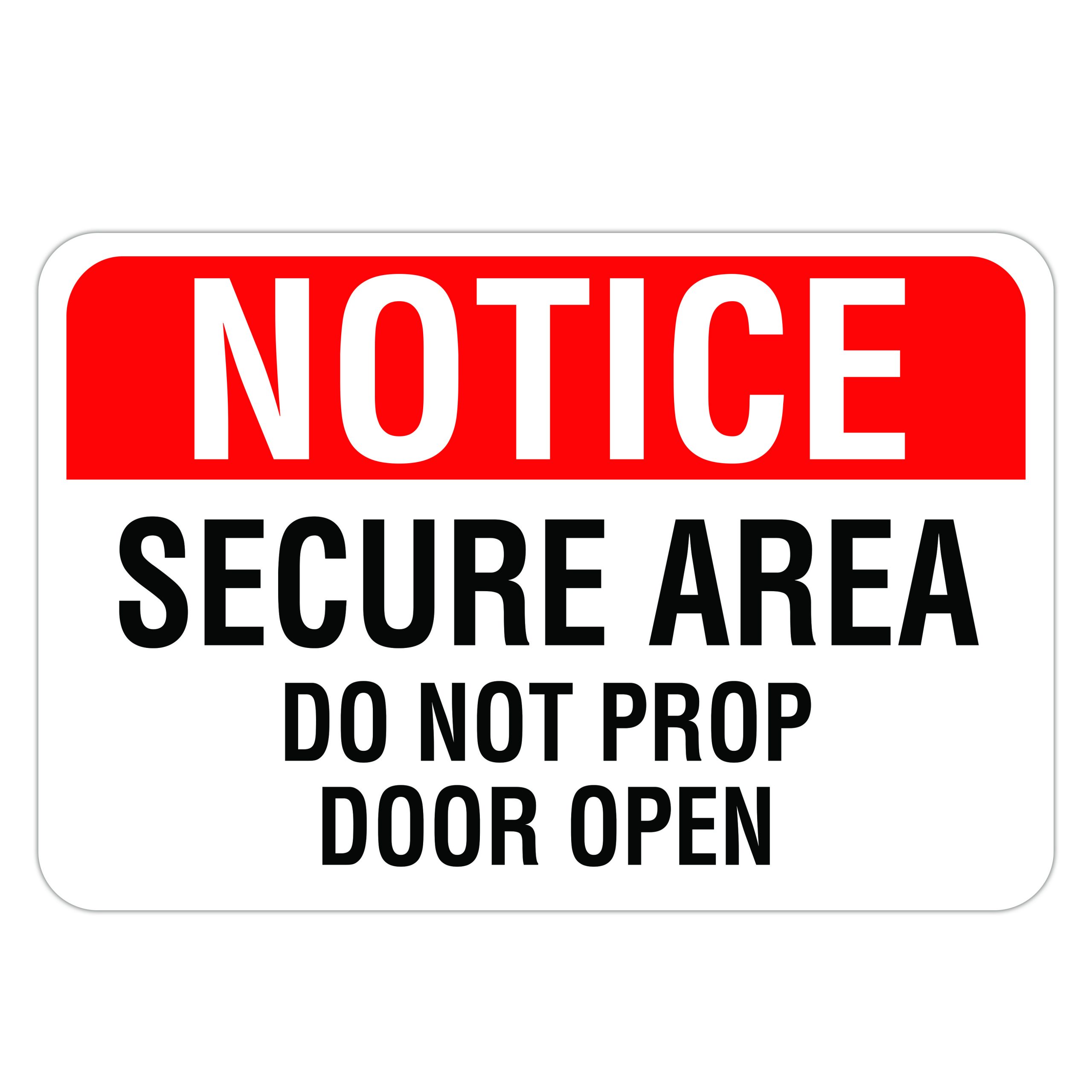 ISO Do Not Close Open Door Sign, SKU: IS-1286