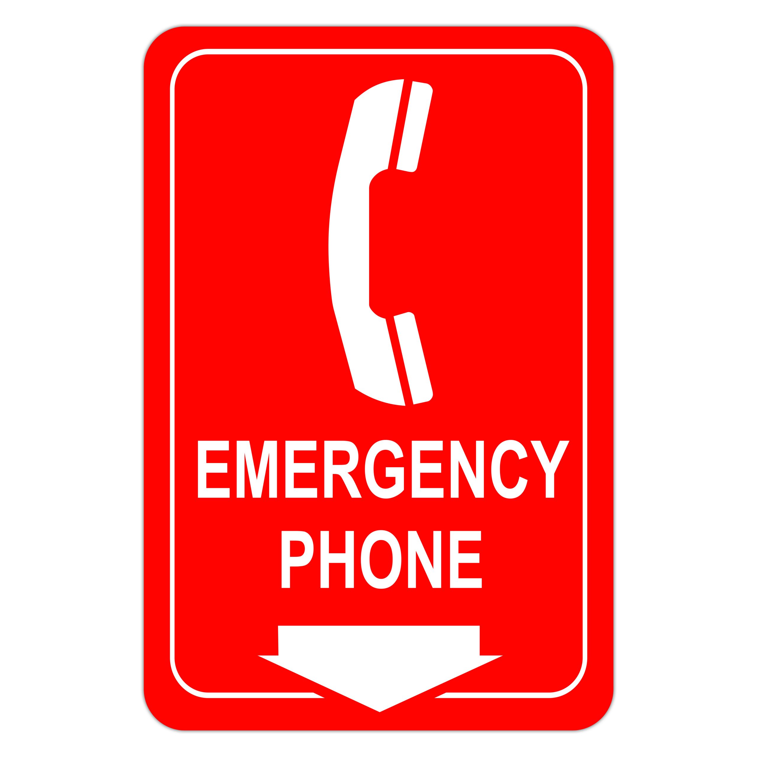 Emergency Phone American Sign Company