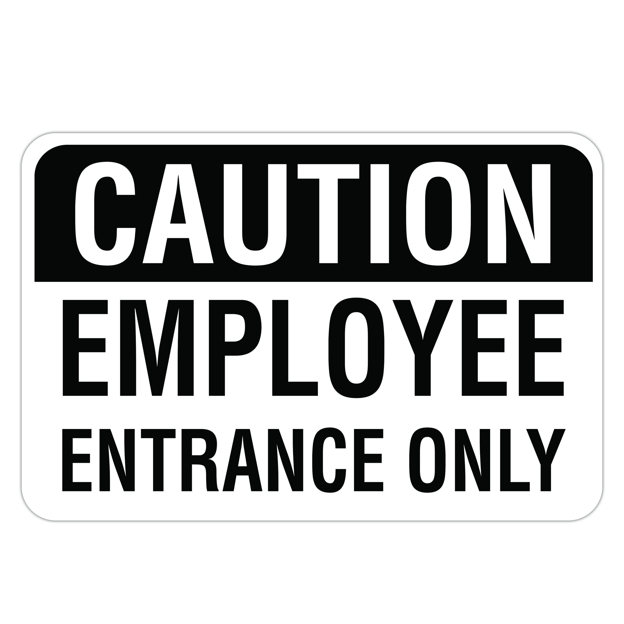 caution-employee-entrance-only-american-sign-company