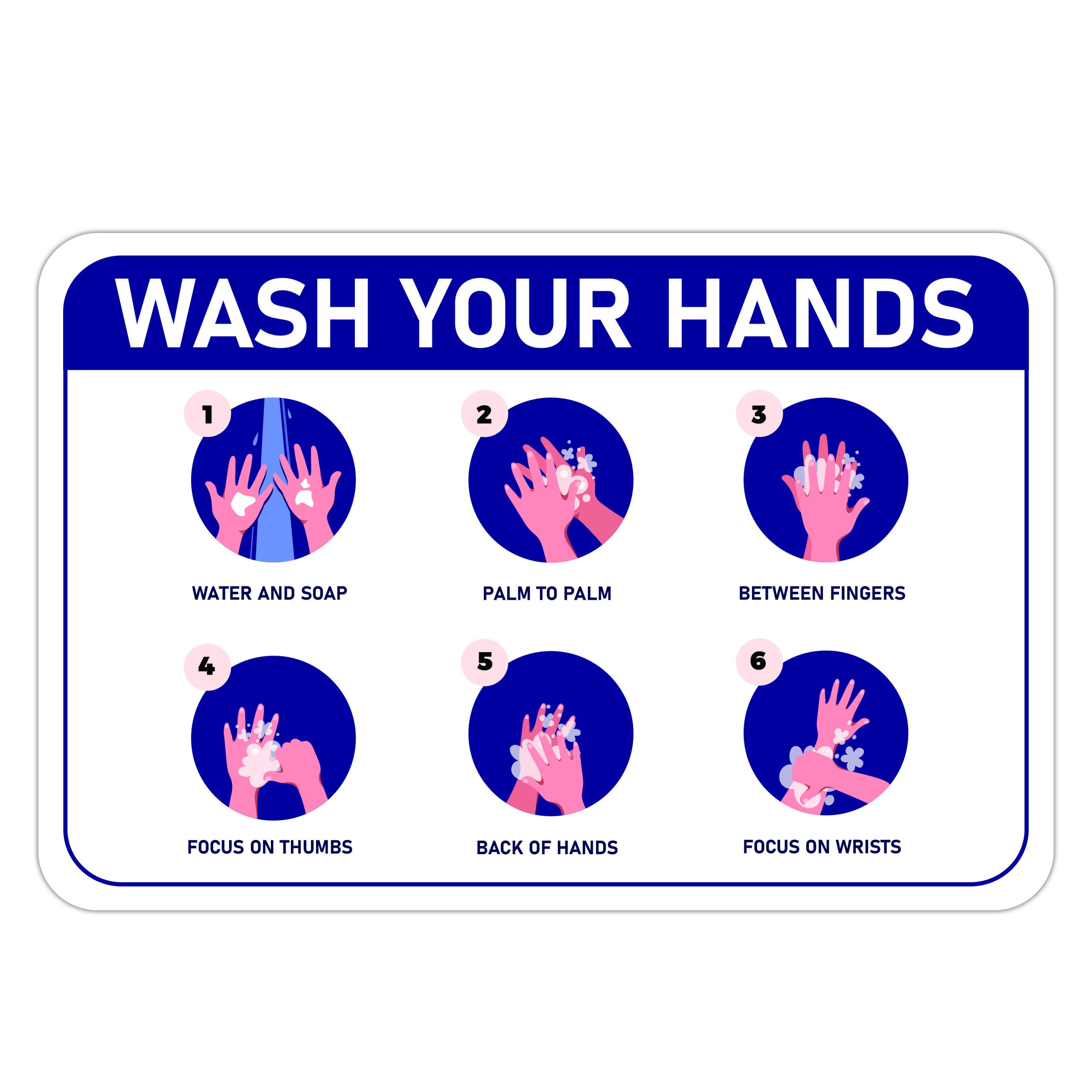 WASH YOUR HANDS - American Sign Company