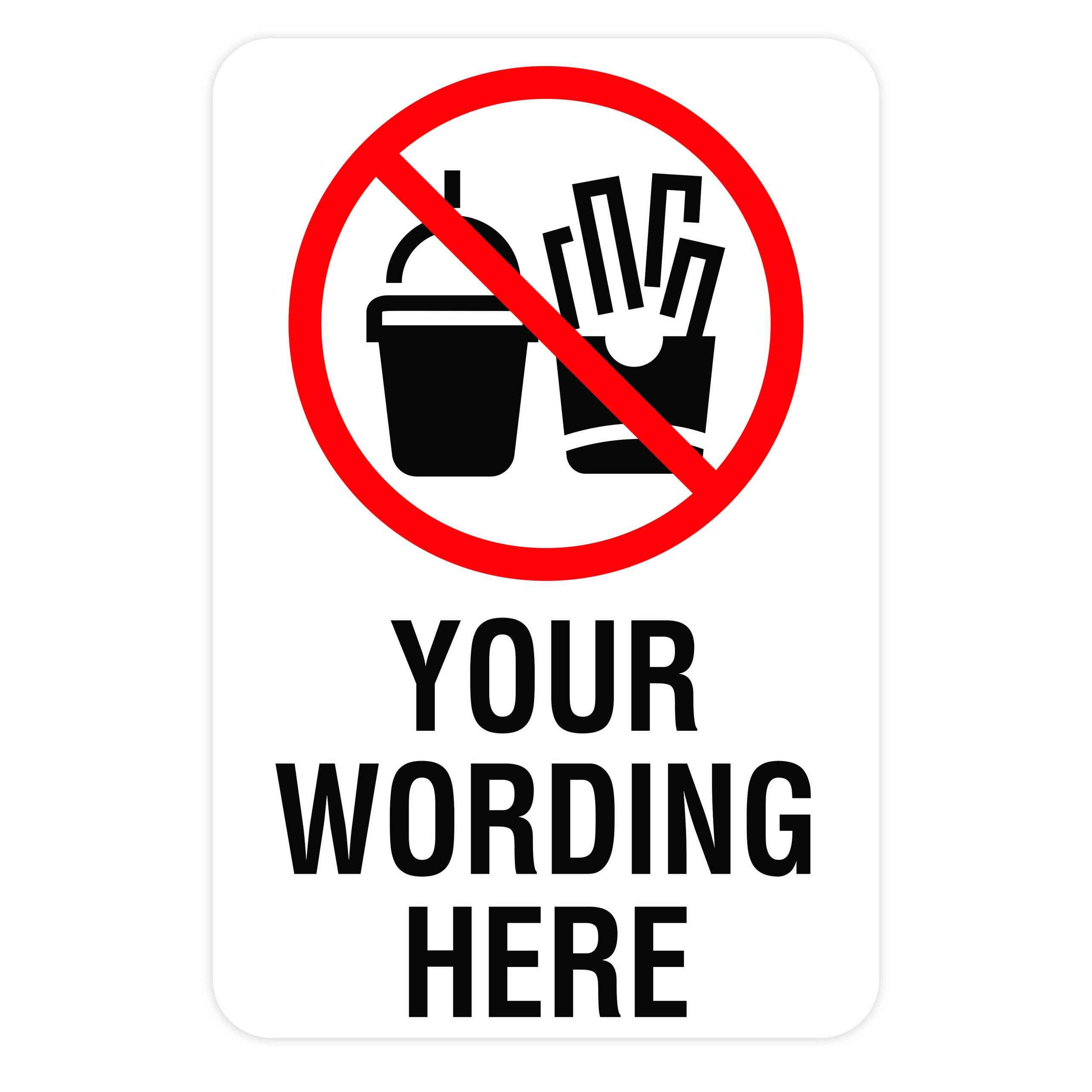 Is This A Scam The Truth Behind This No Food Or Drink Sign - vfnnti8