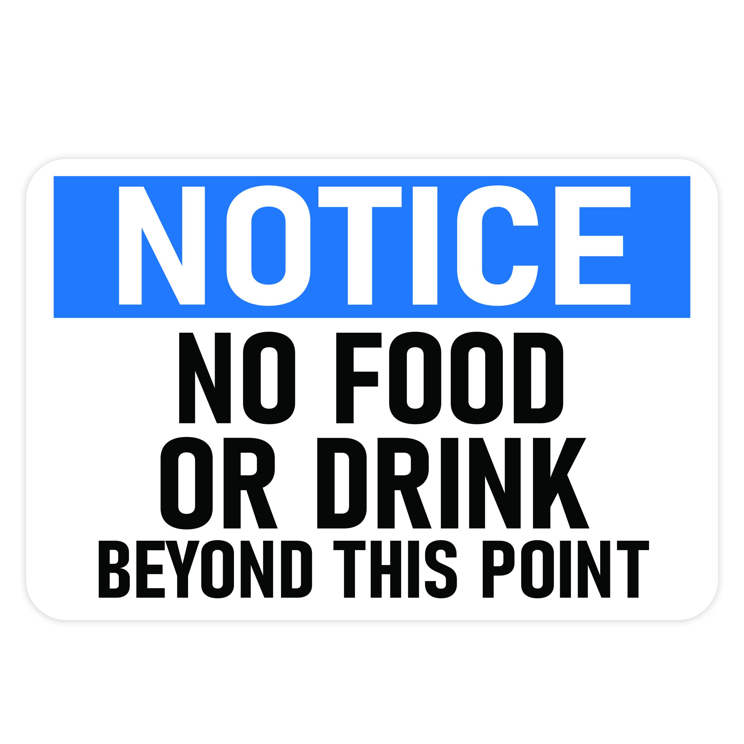 The Unexpected Places Youll Find A No Food Or Drink Sign - f24qbn8