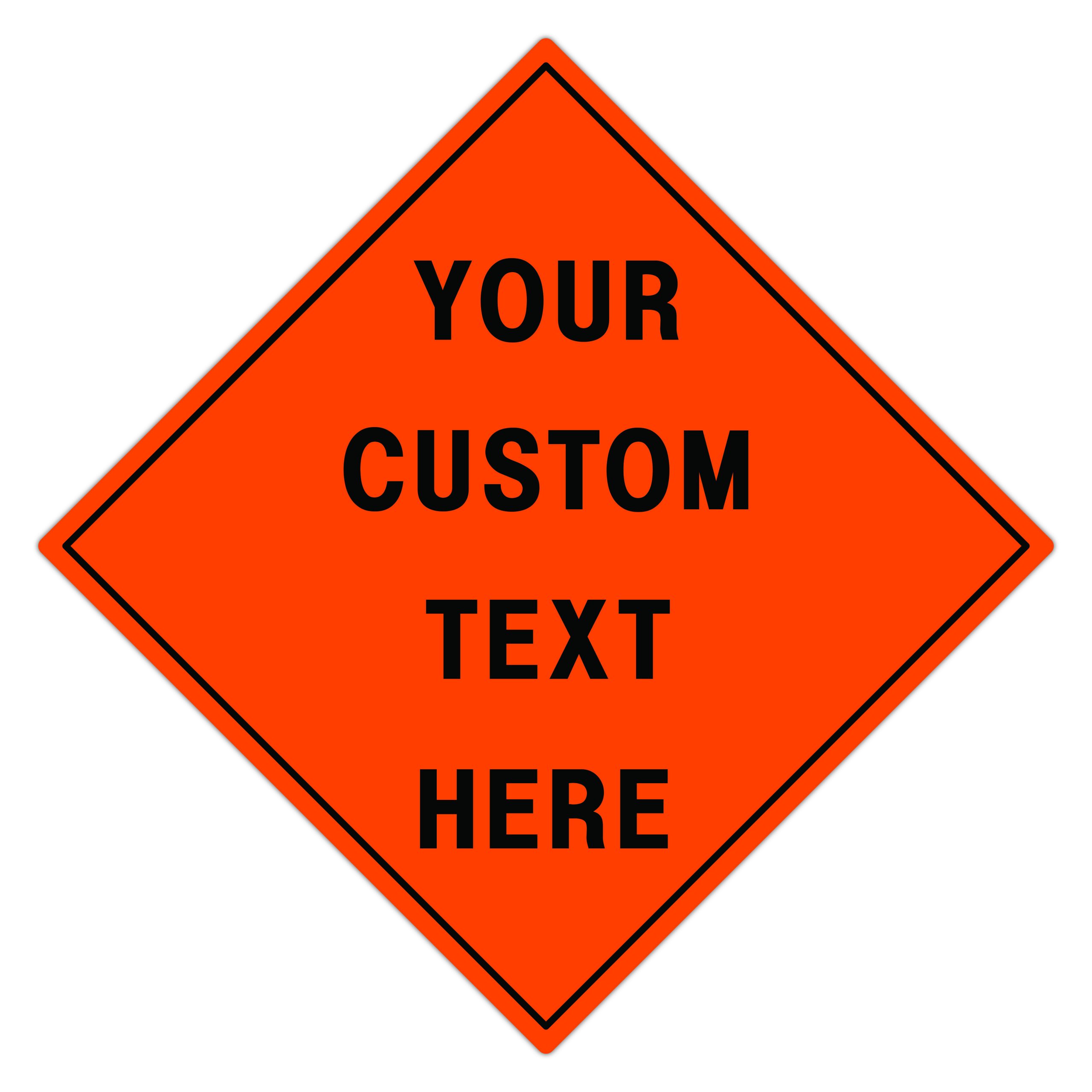 CUSTOM TEXT SIGN - American Sign Company