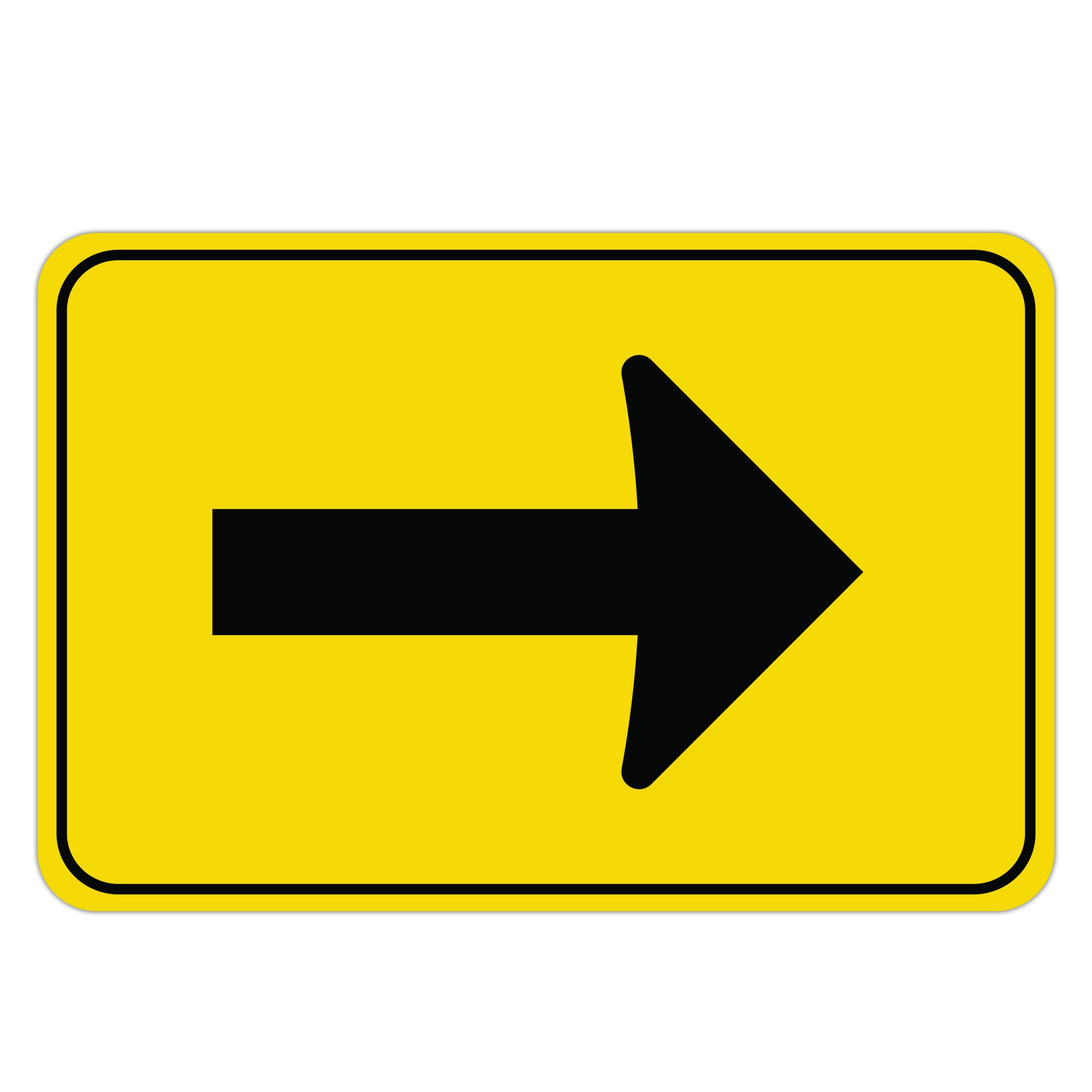 DIRECTIONAL SIGN RIGHT - American Sign Company