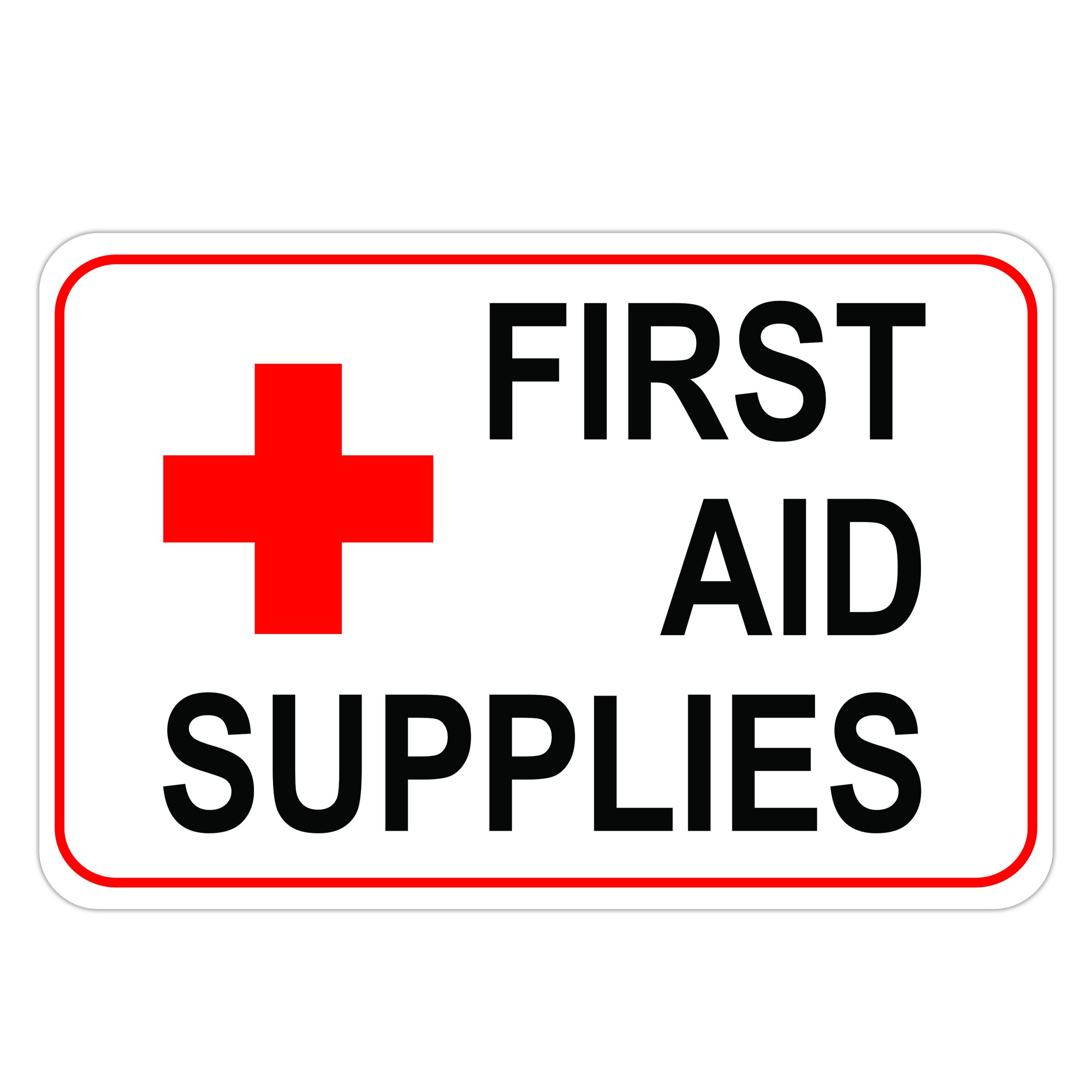 FIRST AID SUPPLIES - American Sign Company