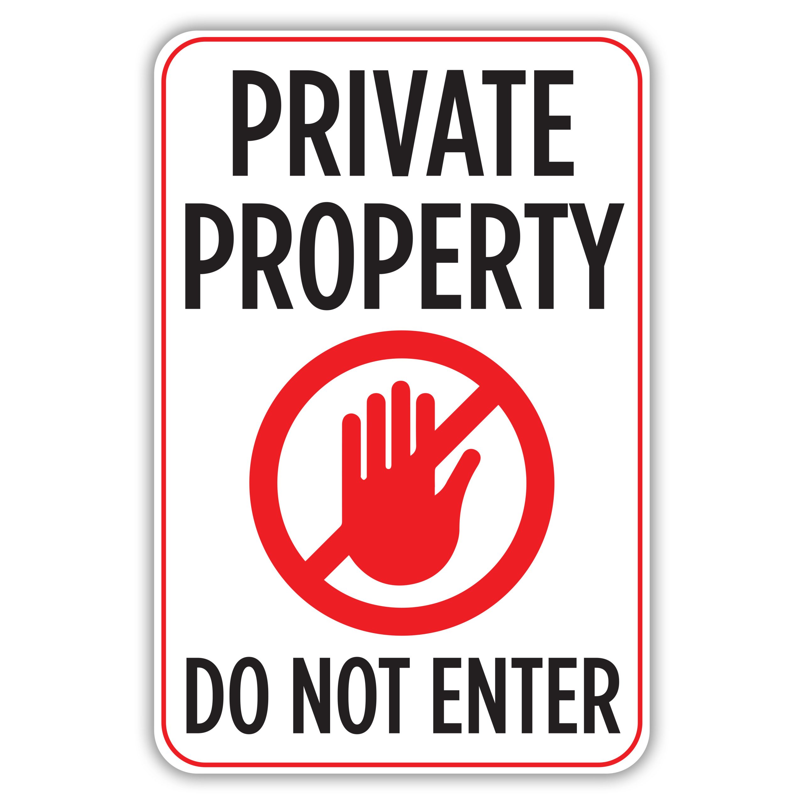 private-property-do-not-enter-american-sign-company