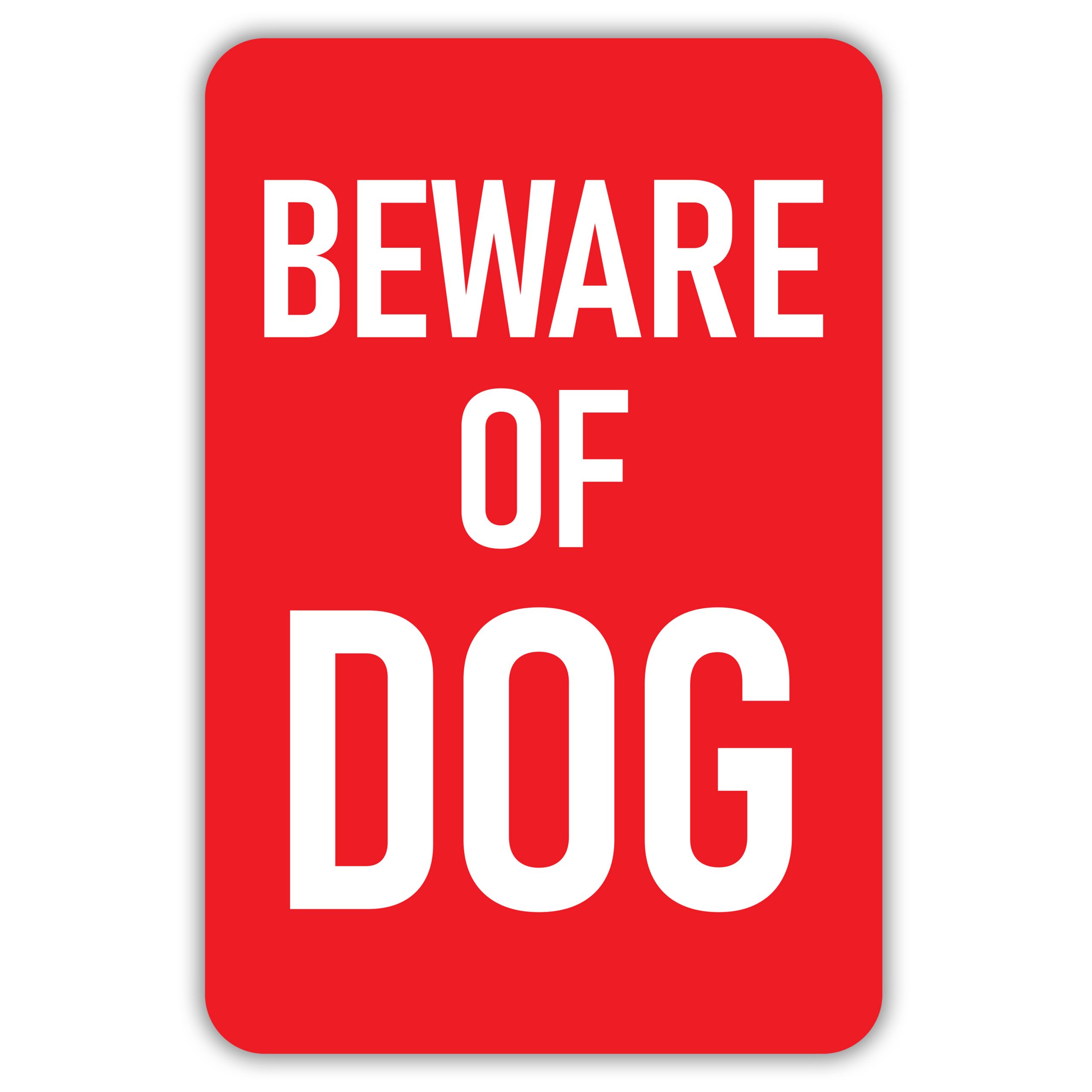 BEWARE OF DOG - American Sign Company