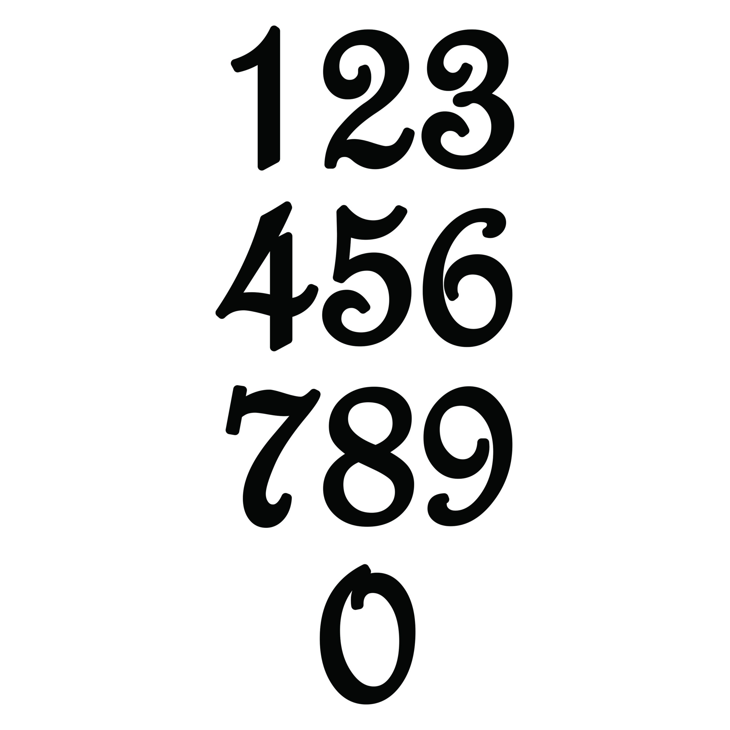 INDIVIDUAL NUMBER SIGN - American Sign Company