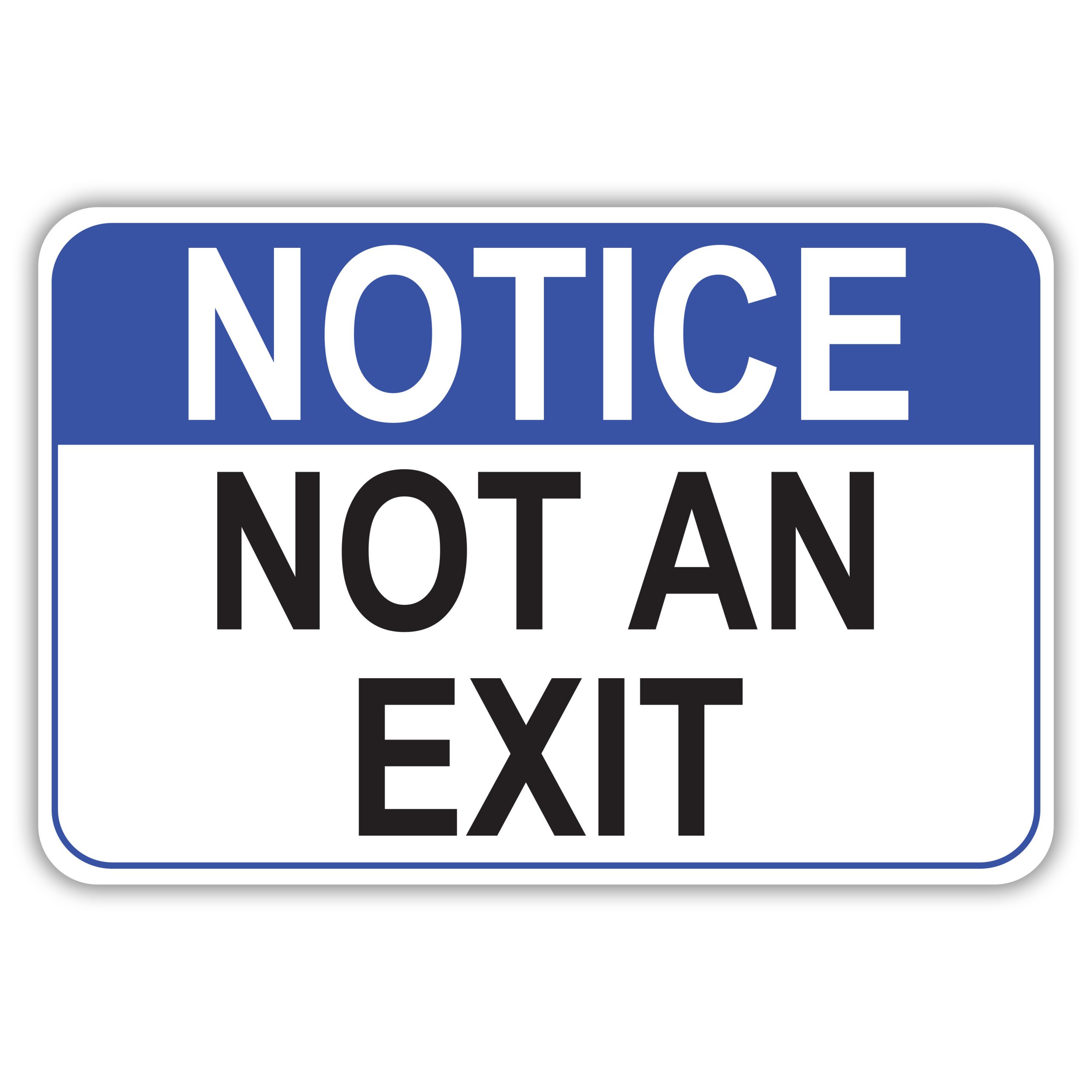 notice-not-an-exit-american-sign-company