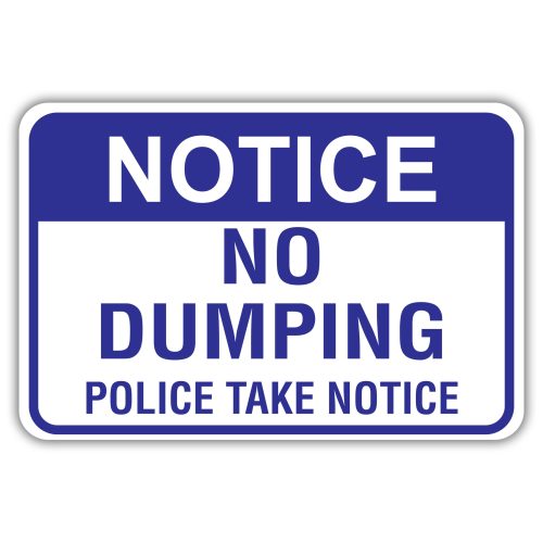 NO DUMPING - American Sign Company