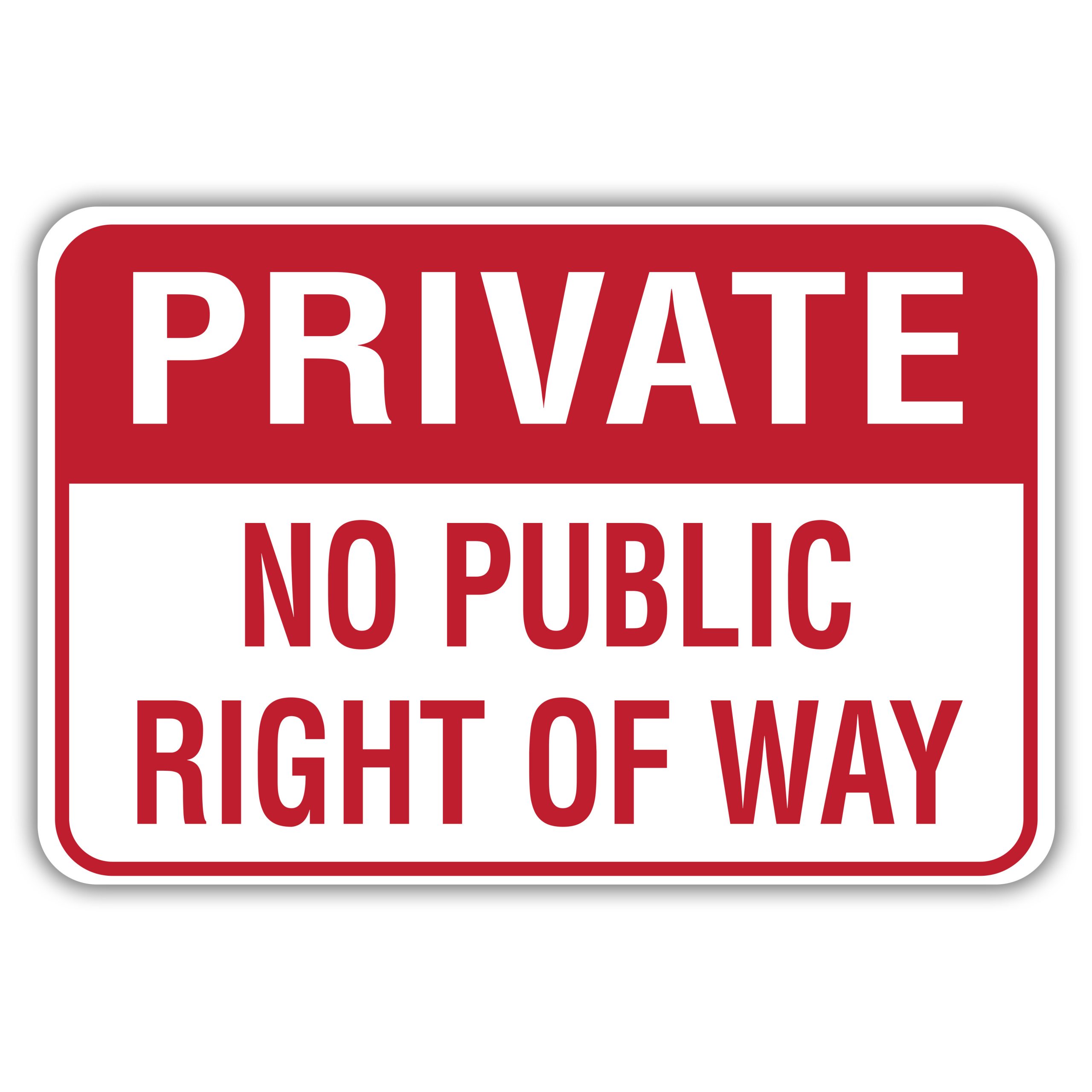 stockfoto-med-beskrivningen-private-land-no-public-right-of-way-saying