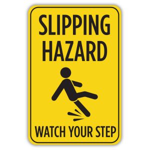 CAUTION WATCH YOUR STEP - American Sign Company