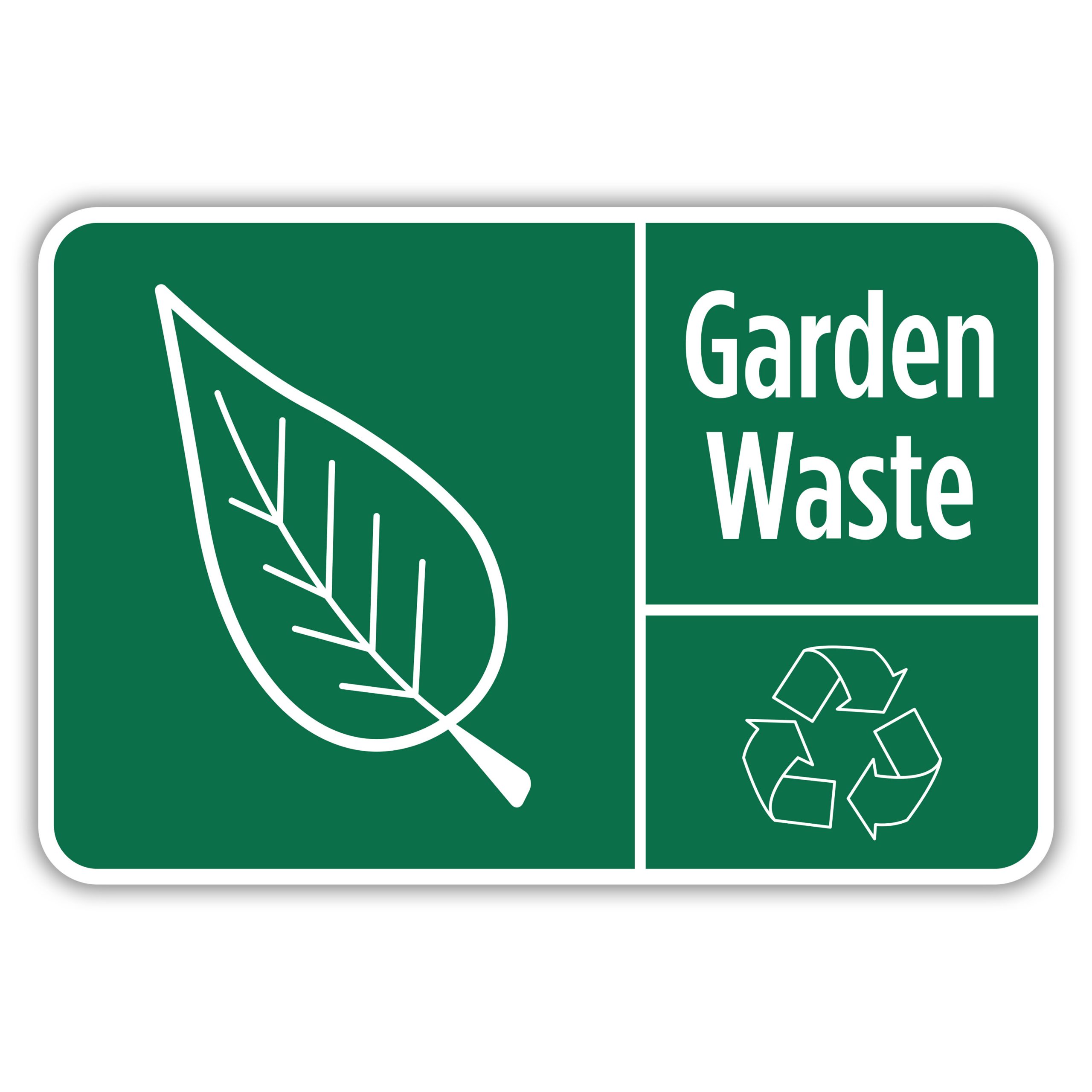 GARDEN WASTE RECYCLE American Sign Company