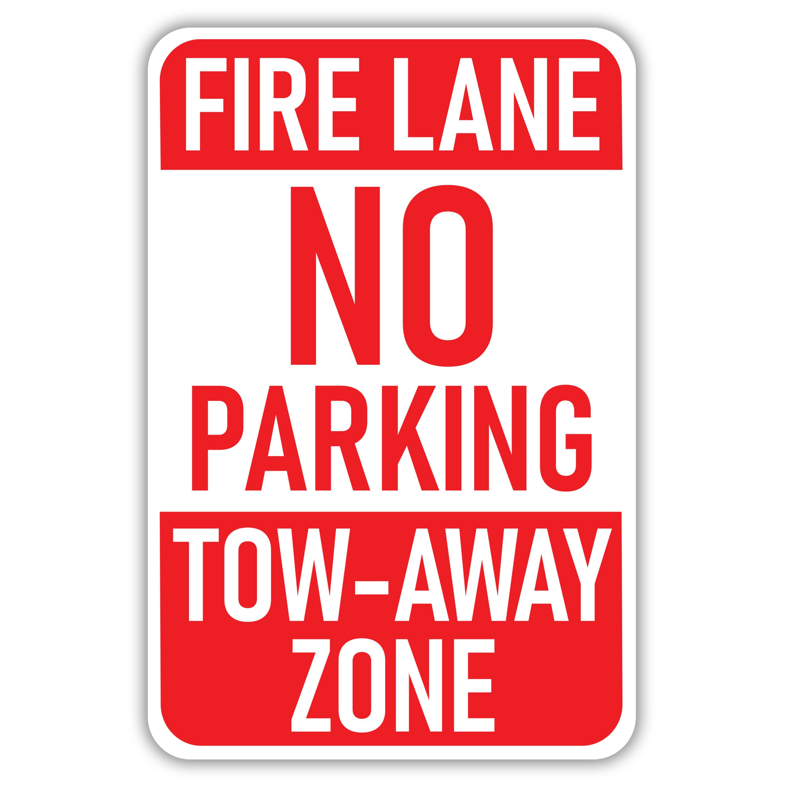 Fire Lane No Parking - American Sign Company