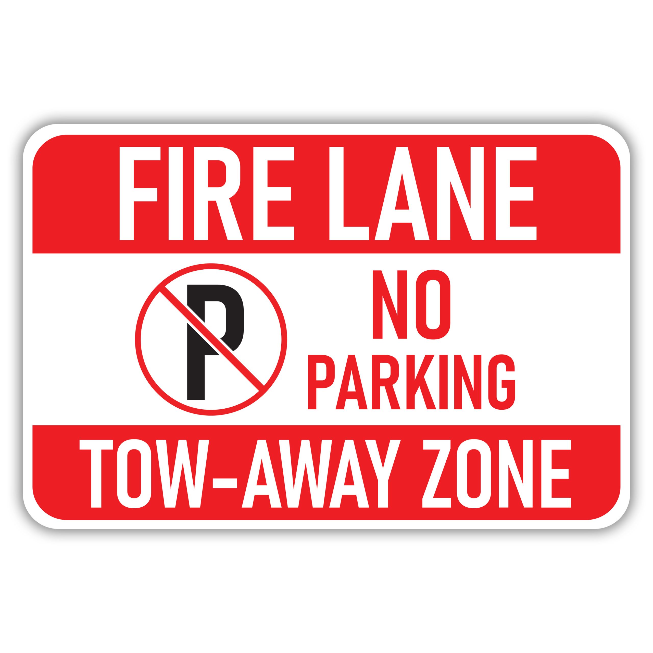 Fire Lane No Parking - American Sign Company