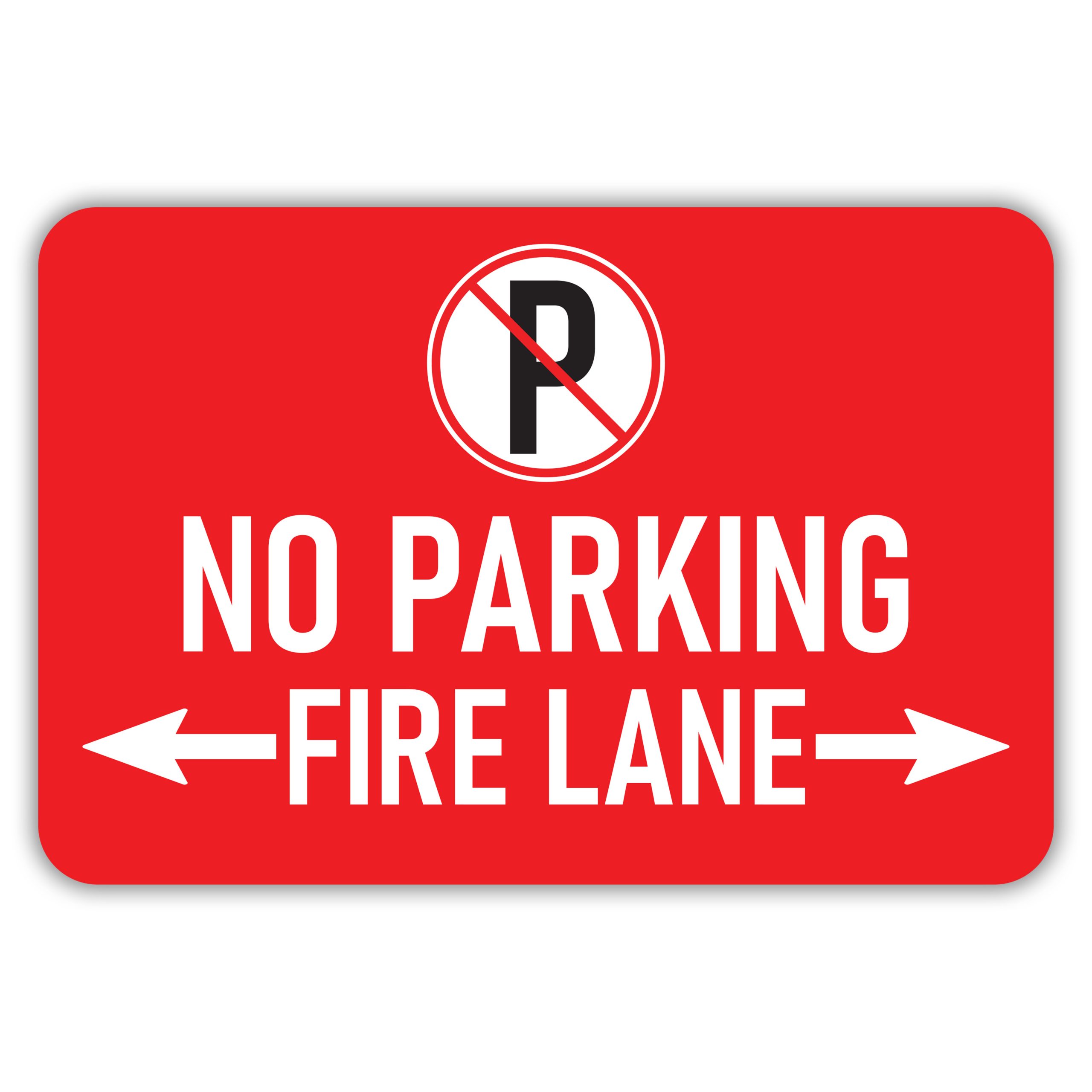 (NO PARKING) NO PARKING FIRE LANE - American Sign Company