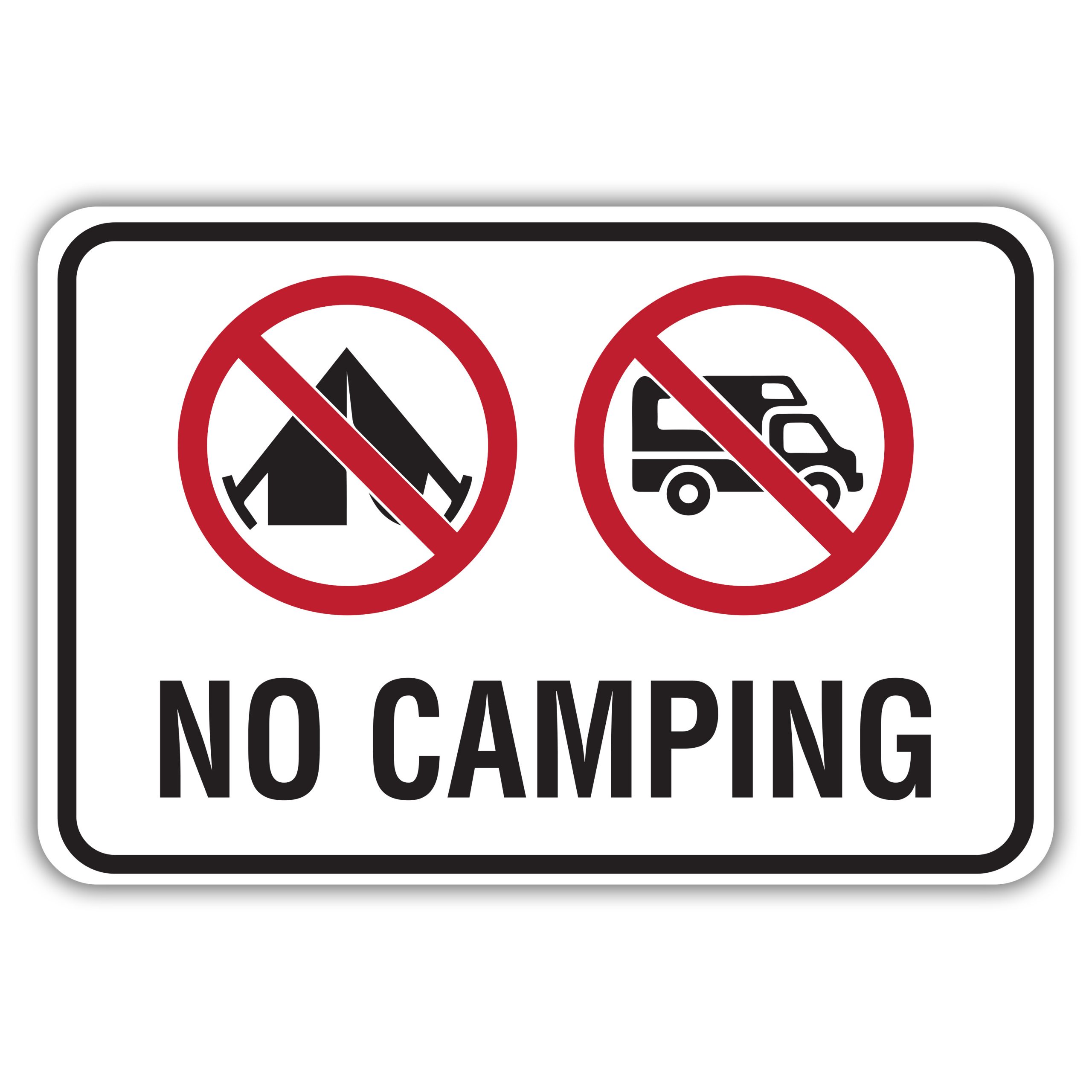 no-camping-american-sign-company