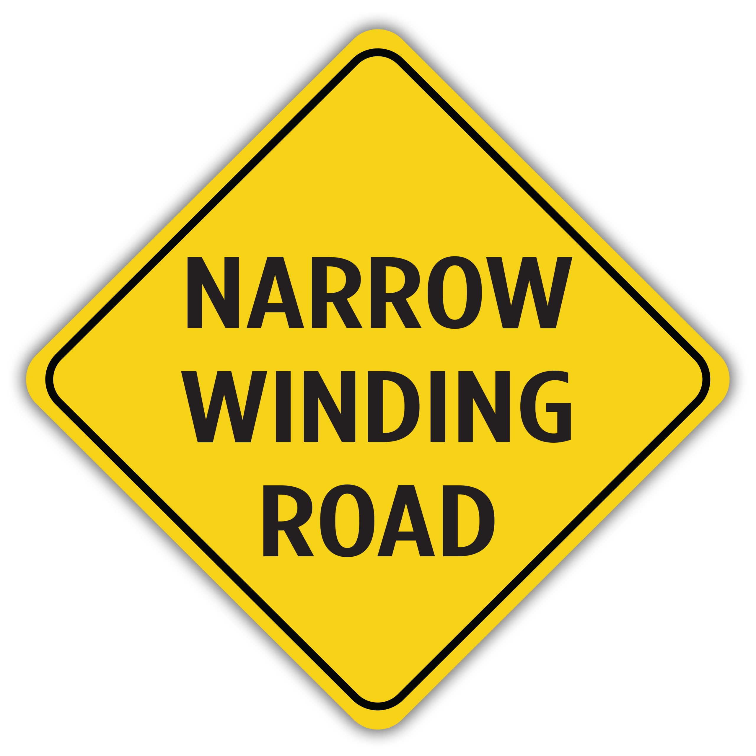 Albums 91+ Images What Does A Winding Road Sign Look Like Excellent