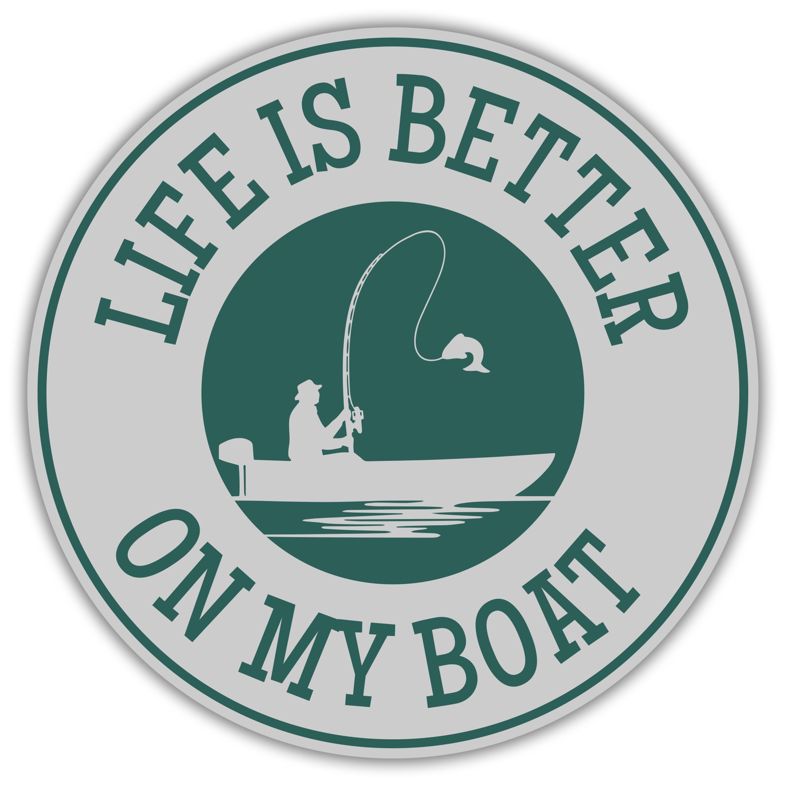 LIFE IS BETTER ON MY BOAT - American Sign Company