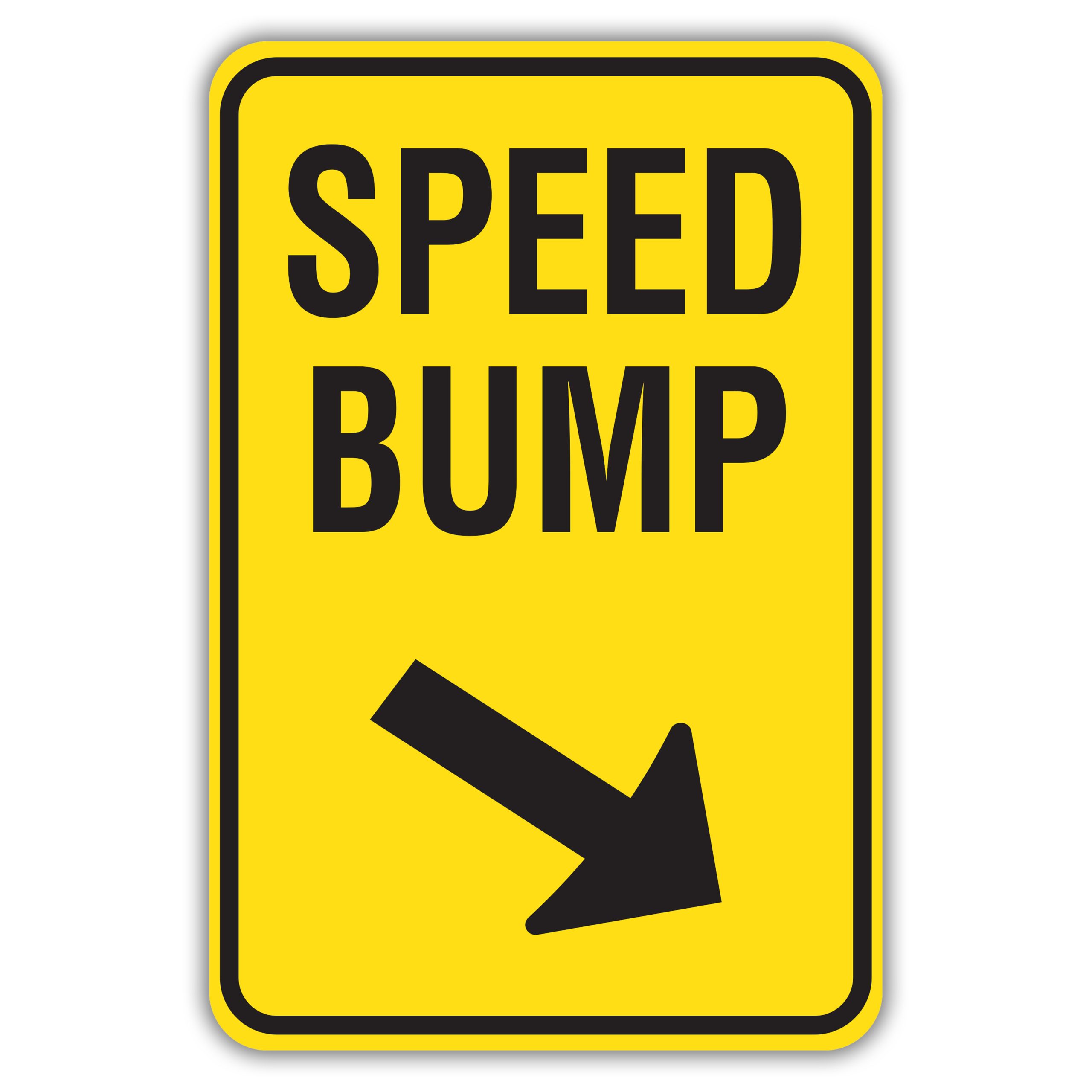 SPEED BUMP - American Sign Company