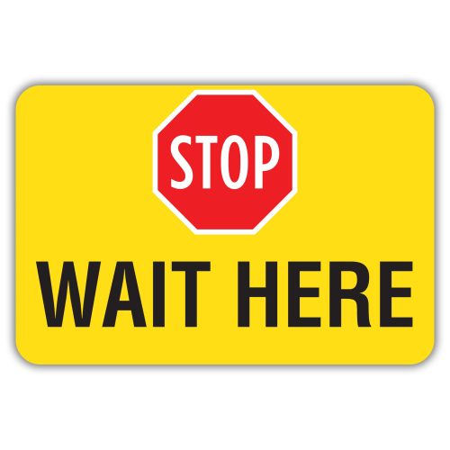 NOTICE DRIVER WAITING AREA - American Sign Company