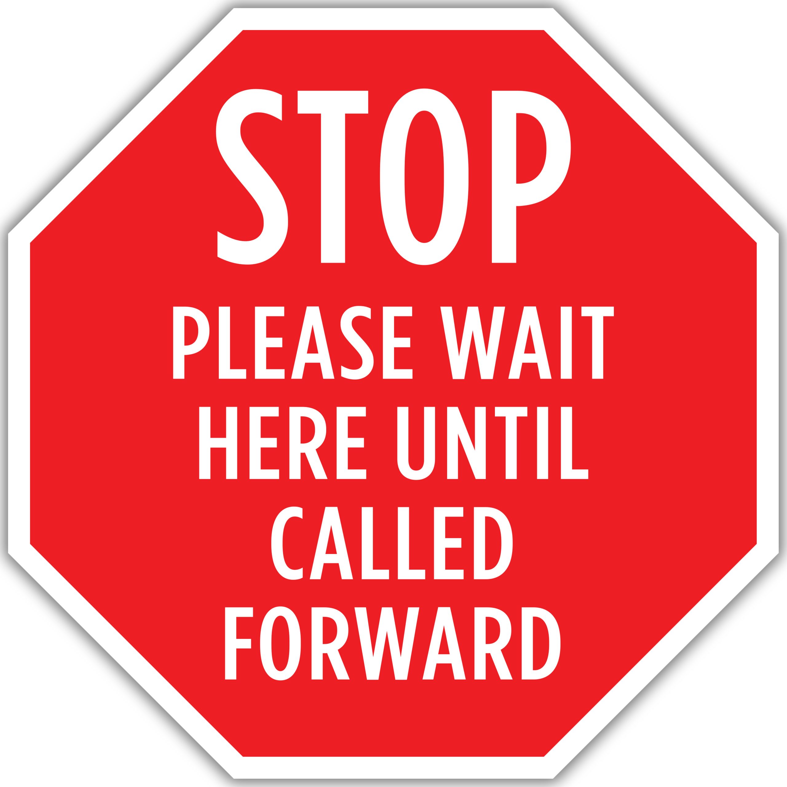 Printable Stop Go Wait Signs