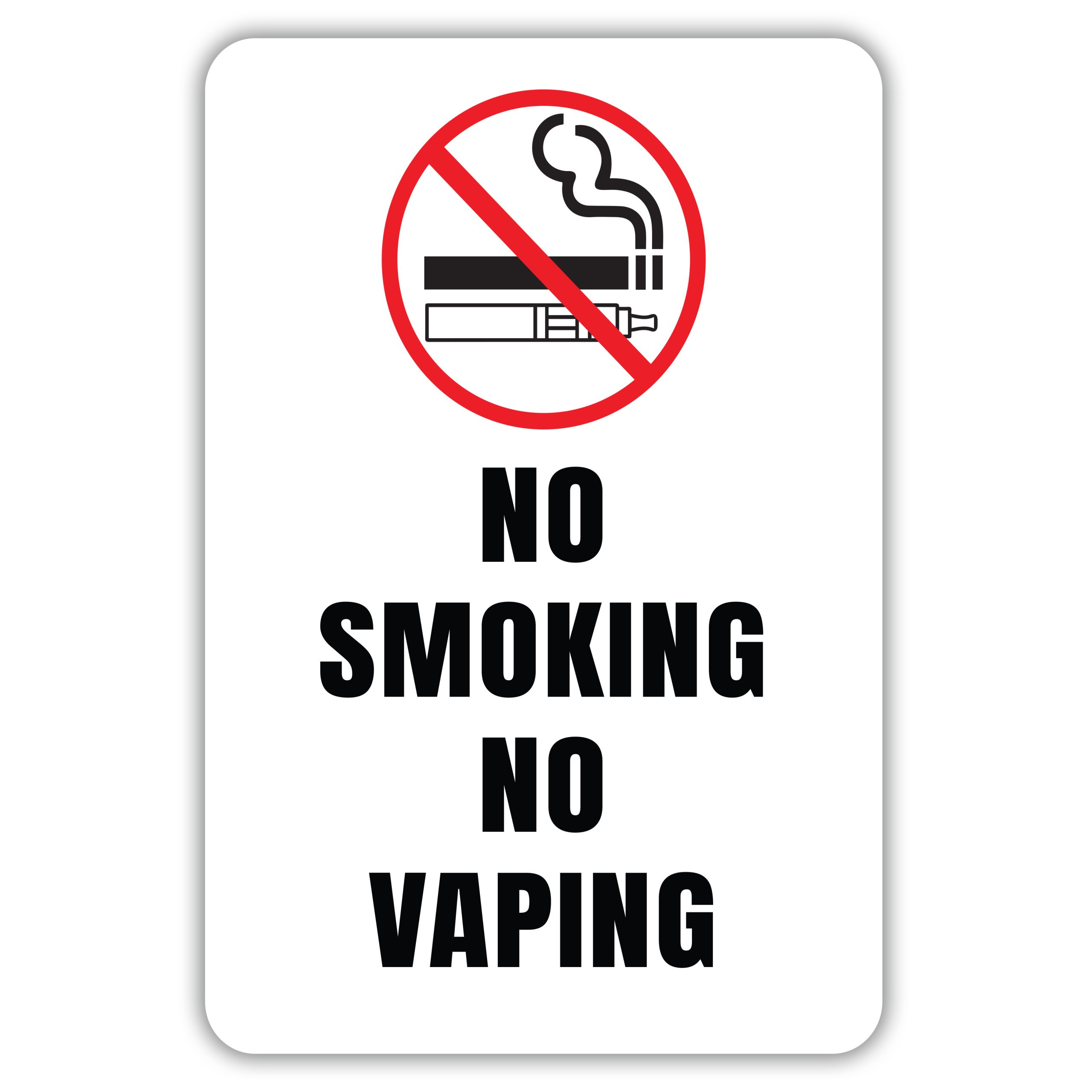 NO SMOKING NO VAPING - American Sign Company