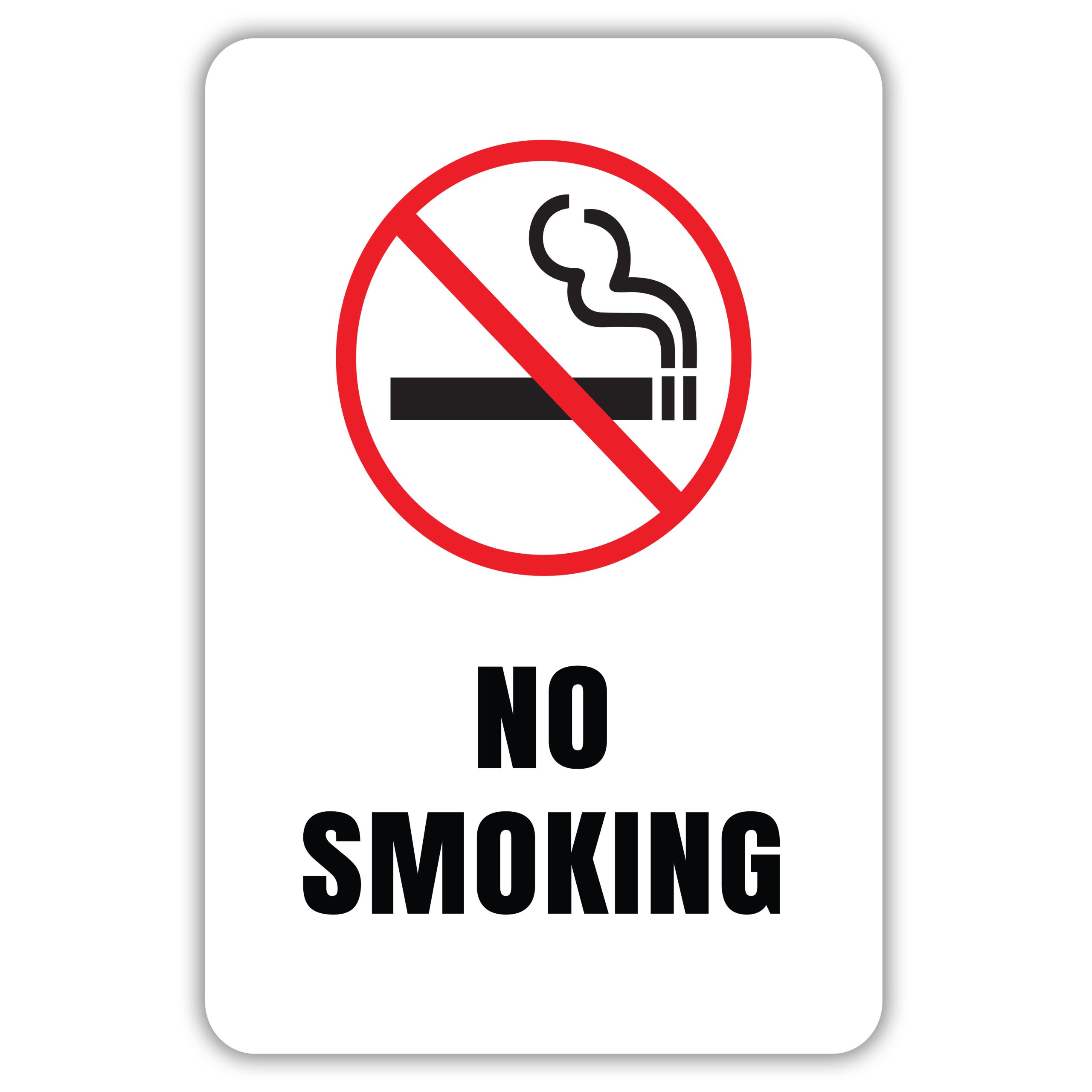 NO SMOKING - American Sign Company