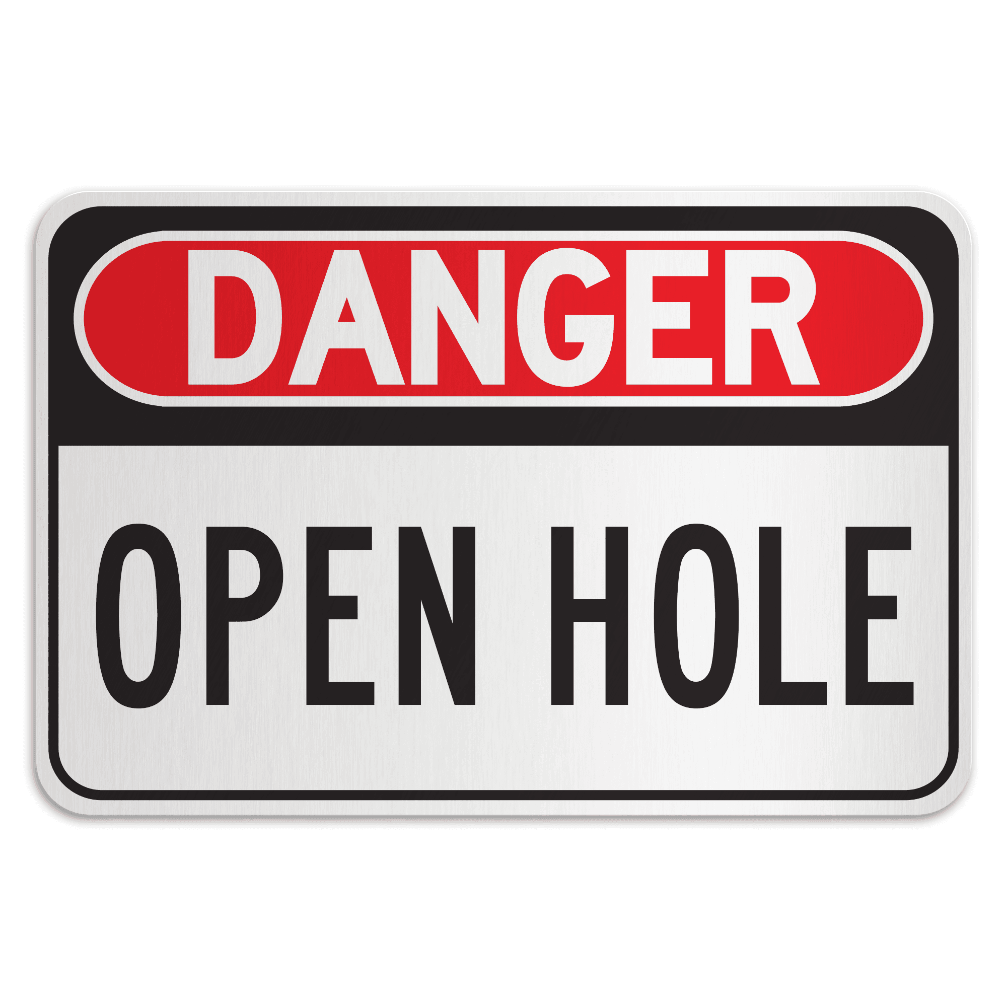 Danger Open Hole American Sign Company