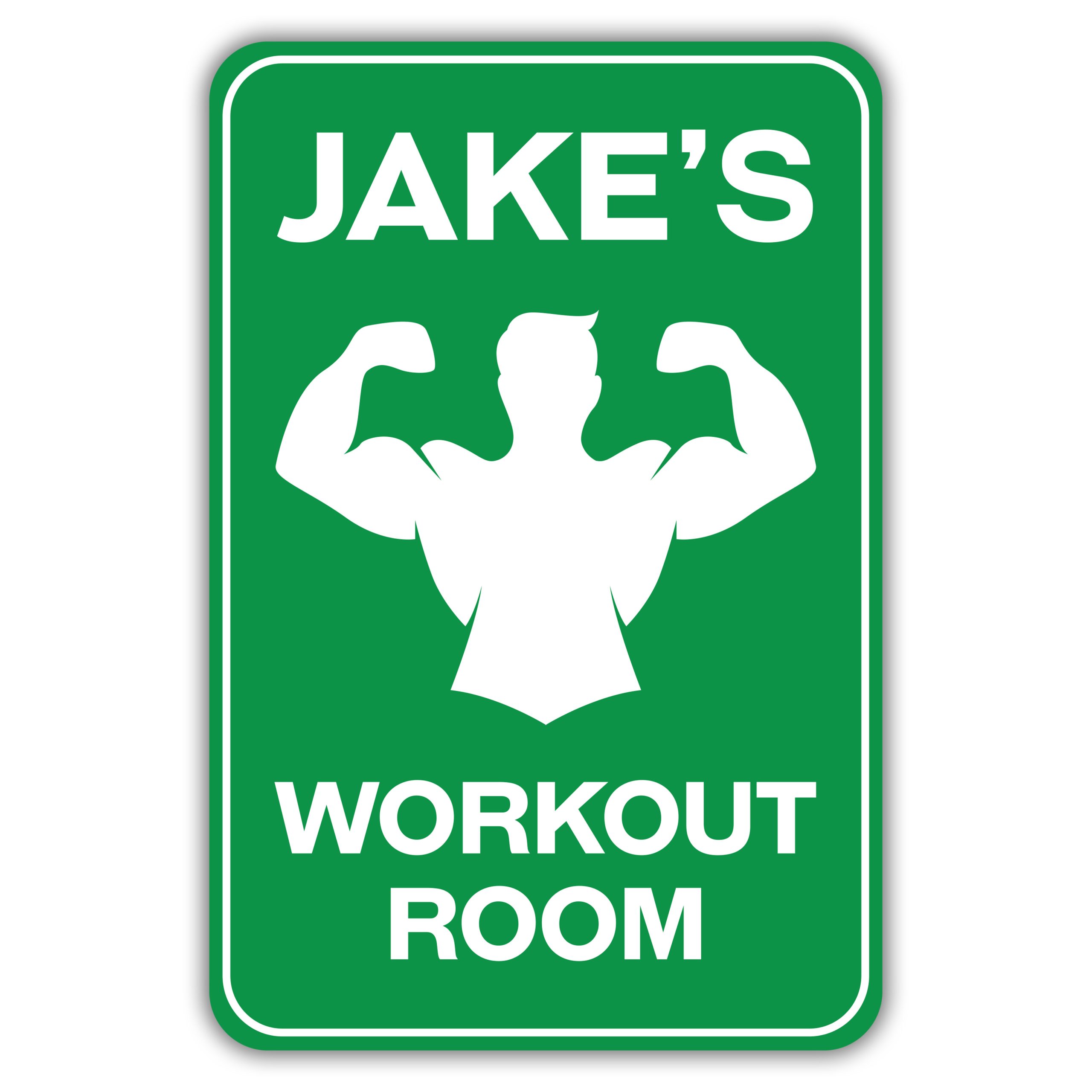Custom workout room american sign company