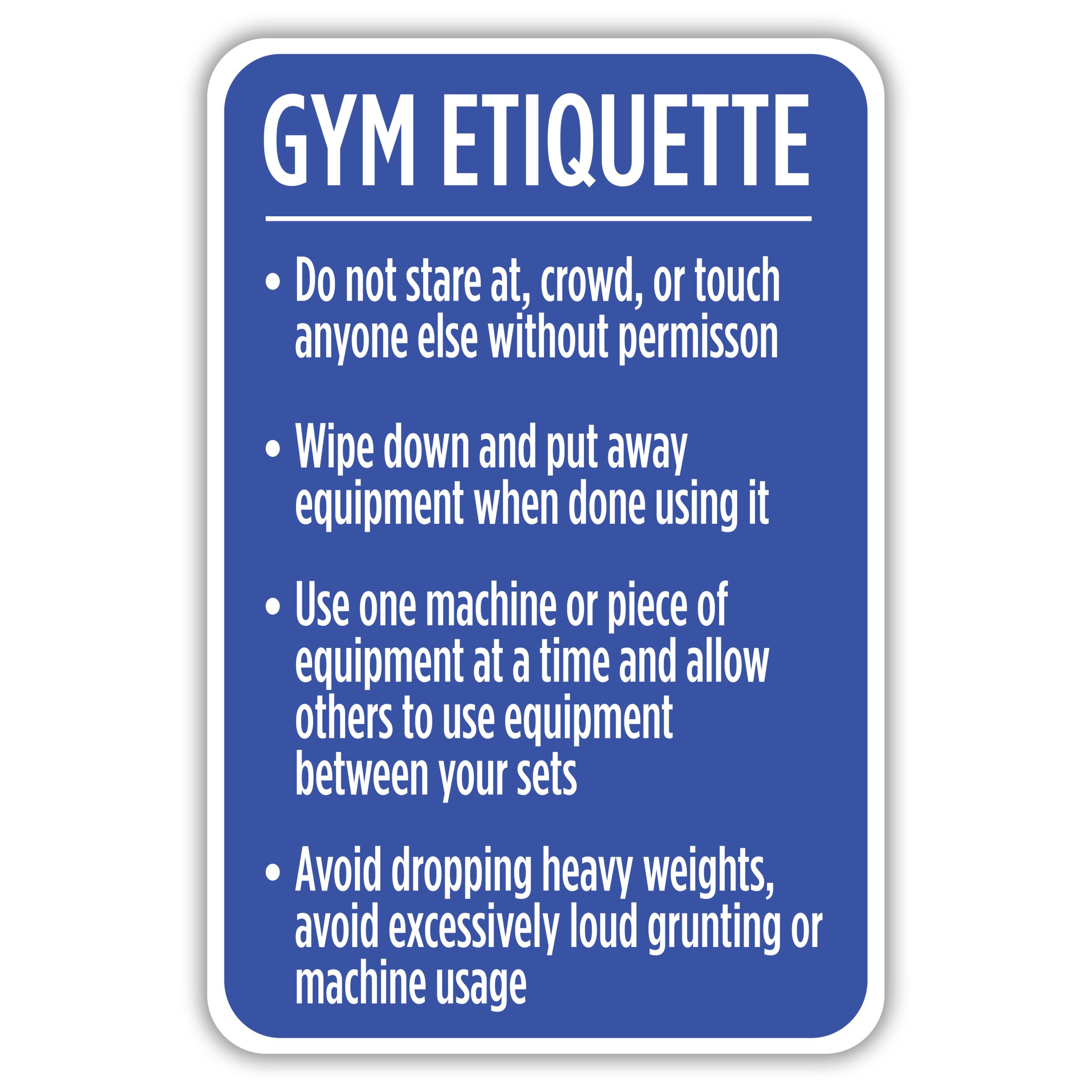 gym etiquette essay
