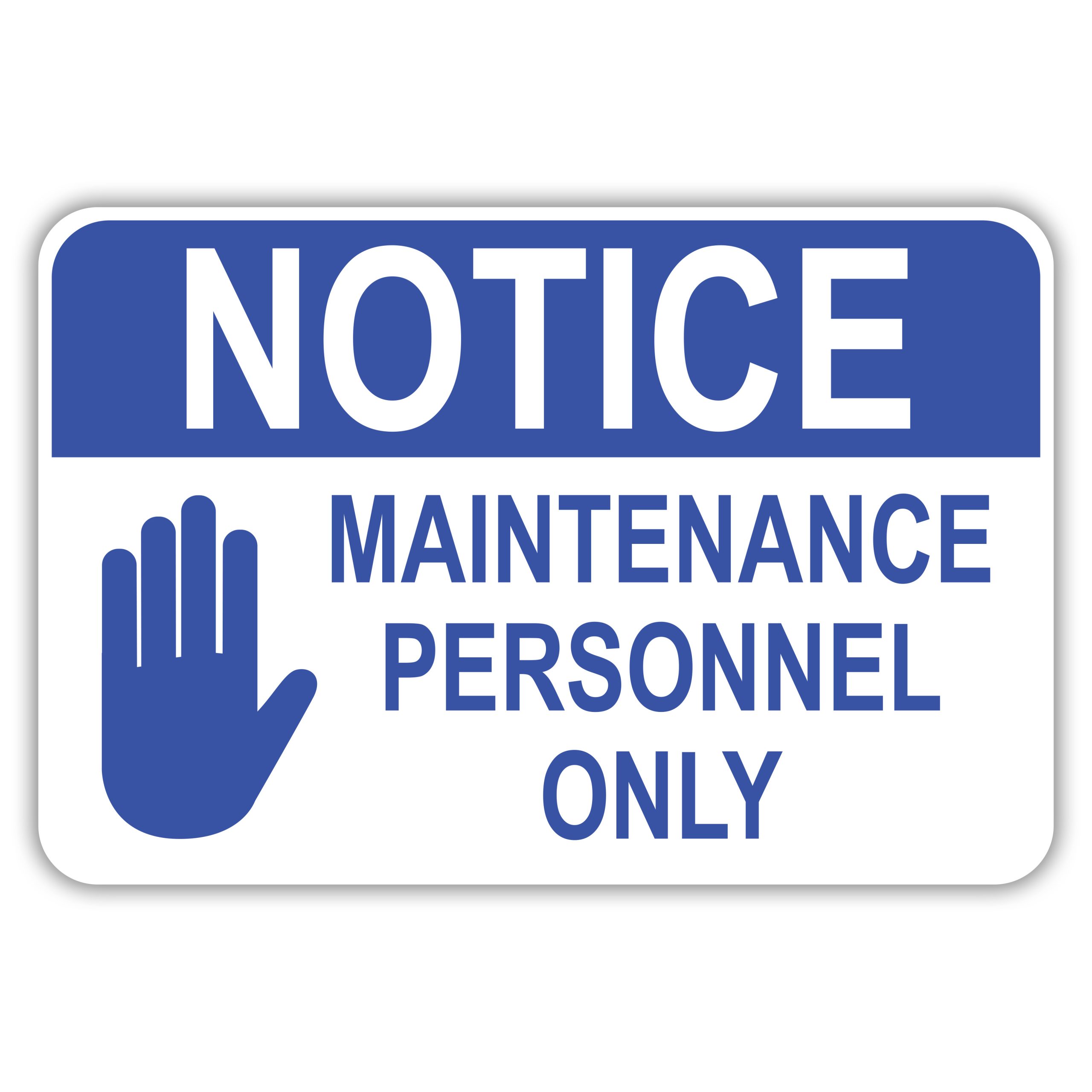 notice-maintenance-personnel-only-american-sign-company