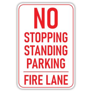 STOPPING STANDING PARKING BETWEEN SIGNS - American Sign Company