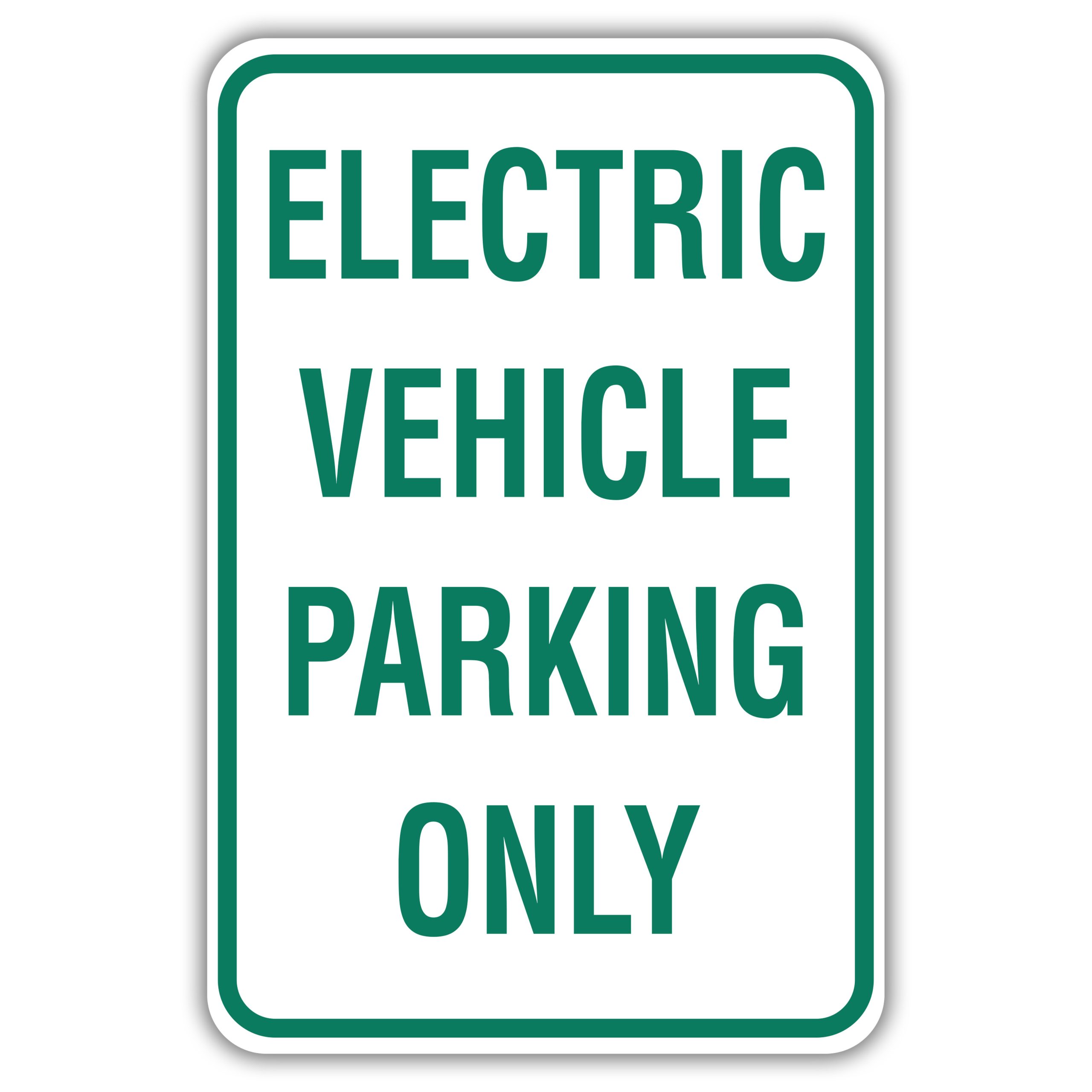 ELECTRIC VEHICLE PARKING ONLY - American Sign Company